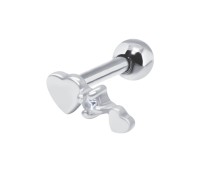 Heart Helix Ear Piercing TIP-3488